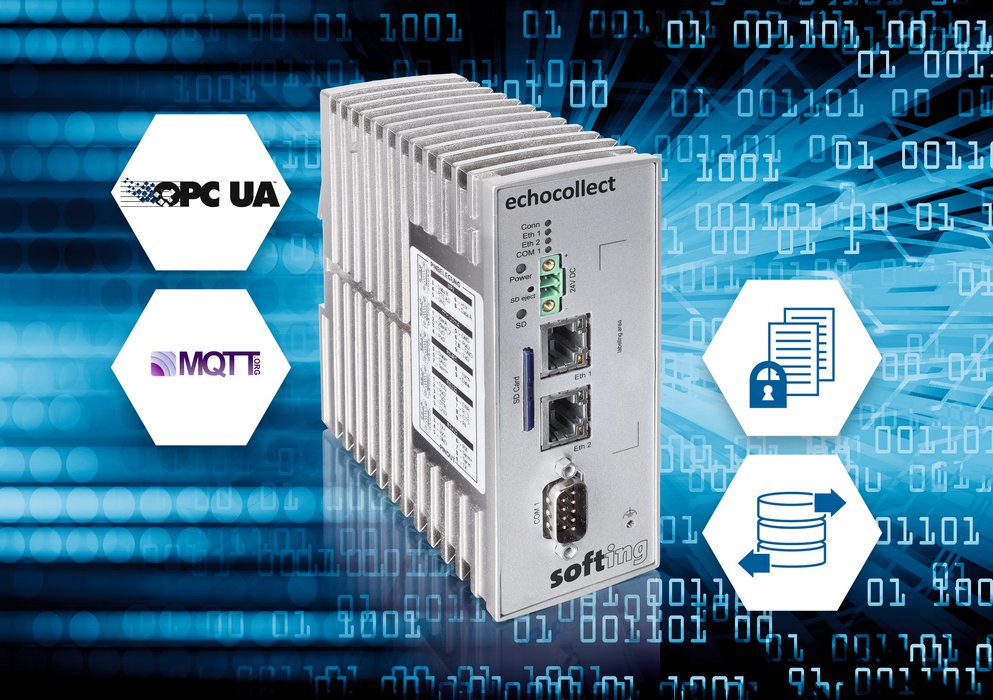 Echocollect, eenvoudige, betrouwbare integratie van procesdata met IoT cloud oplossingen